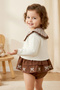 Floral Embroidered Romper Baby Girl Dress - 3