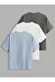 Pack of 3 Oversized Unisex T-Shirts - 2