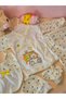 Baby Hospital Release 5-Piece Zibin Set Newborn 5-Piece Zibin Set Patterned Green - 5