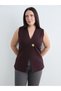 Plus Size V-Cut Women's Knitwear Vest for Style Seekers from Uzg Store