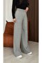 Gray Women's Comfortable Fit Knitwear Pants Size 38/40 - 5