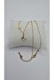 Stainless Steel Gold Color Butterfly Themed Necklace - 7