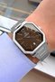 Original Gift Men's Watch with Calendar Silver Color Steel Band 3 Atm Water Resistant Hme2076C4 - 2