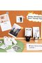 White Paper Roll Refills for Mini Printer 5mx5.5cm - 2pcs - 3