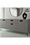 Flush Handle Luxury Country Kitchen Furniture Cabinet Drawer Handle Black 96 mm - 6