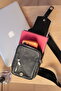 Unisex Genuine Cowhide Leather Body Bag Shoulder Bag - 3
