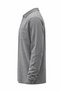 Plus Size Men's Polo Neck Long Sleeve Combed Cotton Sweatshirt - 7523 - 3
