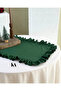 Mossy Linen Frilly Runner 40X120Cm - 4