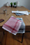 Set of 5 - 100% Cotton Modern Striped Premium Highly Absorbent Kitchen Towels - Quick Dry - 2