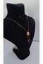 Stainless Steel Gold Color Locket Heart Themed Tassel Necklace - 4