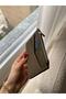 Cat Bag Khaki Suede Textured Crossbody Wallet with Card Compartment - 6