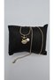 Stainless Steel Gold Color Ocean Themed Pearl Zircon Stone Necklace - 5