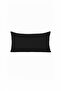 Black Luxury Soft Textured Velvet Living Room Throw Pillow Cover - 6