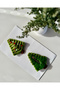 Hair Clip Special Tree Design Handmade 2-Piece Snap Clip Set - 3