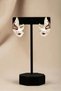 Brass Mask Model Women's Earrings Tarnish Resistant |   Stylish and Durable Jewelry - 3