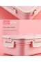 Lunch Box, 4-3-2-Compartment, 1100ML, Microwave & Dishwasher Safe, BPA Free (Pink 313) - 7