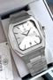 Original Gift Men's Watch with Calendar Silver Color Steel Band 3 Atm Water Resistant Hme2077C1 - 2
