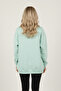 Half Zipper Women's Oversized Sweatshirt Comfortable Fit Daily Use - 3