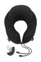 2-in-1 Self-Inflating Memory Foam Travel Pillow | One-Twist Inflate – Black
