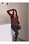 Long Sleeve Premium Quality Knitwear Sweater with Scarf