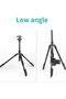 KT325+NB30 1.6m Portable Aluminum Alloy Action Camera Tripod Stand - 4