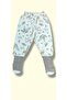 Baby Booties Pants, Self-Socking Pants, 100% Cotton - 2