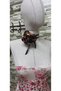 Beena Handmade Satin Flower Necktie with Leopard Print