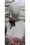 Beena Handmade Satin Flower Necktie with Leopard Print - 3