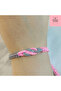 Pink Gray Infinity Knot Macrame Bracelet – Handmade Adjustable Meaningful Lucky Bracelet - 2