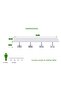 Ristoran 500PE-480 16 Seater Square Modular Pantry Table White - 4