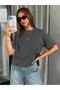 Women's Basic Crew Neck T-shirt - 2