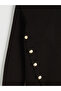 Lcw modest black bicycle collar women's knit sweater - 2
