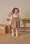 Lace Bow Detailed Holiday Baby Girl Dress