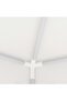 Party Tent with 4 Mesh Sidewalls 4x6 m White - 5