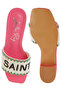 Women Saint Tropez Beaded Slip-On Heels in Pink - 5