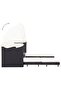 Extendable 3-Seater Sofa Bed with Roof Poly Rattan Black - 7