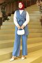 Belt Detail Double Denim Set Light Blue 19232 - 3