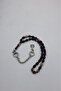 Marbled Cream-Brown Ankle-Length Barley Cut Amber Rosary - 3