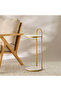 Marble Top 2-Tier Side Table - 68 cms - 2