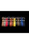Genuine Leather Mixed Color Keychain 12 Pieces - 3