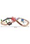 Wooden Train Set with 70 Elements - 2