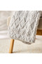 Textured Jacquard Faux Fur Throw - 127x152 cms - 4