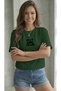 Women's Hot Girl Club Printed Crew Neck Tshirt - 3