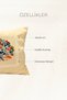 Peacock Cross-Stitch Detailed Decorative Throw Pillow – Silicone Filled 42×42 cm Cushion - 2