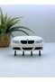 Bmw E90 Model Designed White Color 3D Printing Decorative Keychain - 2