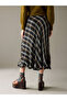 Beli Zippered Ruffled Plaid Skirt - 3