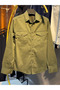 Gabardine Woven Snap-Closure Pocket Slim Fit Overshirt – Long Sleeve Casual Men's Shirt - 2