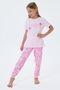 Girls' Pink Pajama Set