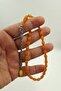 Yellow Aloaka Tassel Barley Cut Amber Rosary