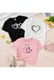 Children's 3 Pieces Printed Cotton Crew Neck T-Shirt - 3